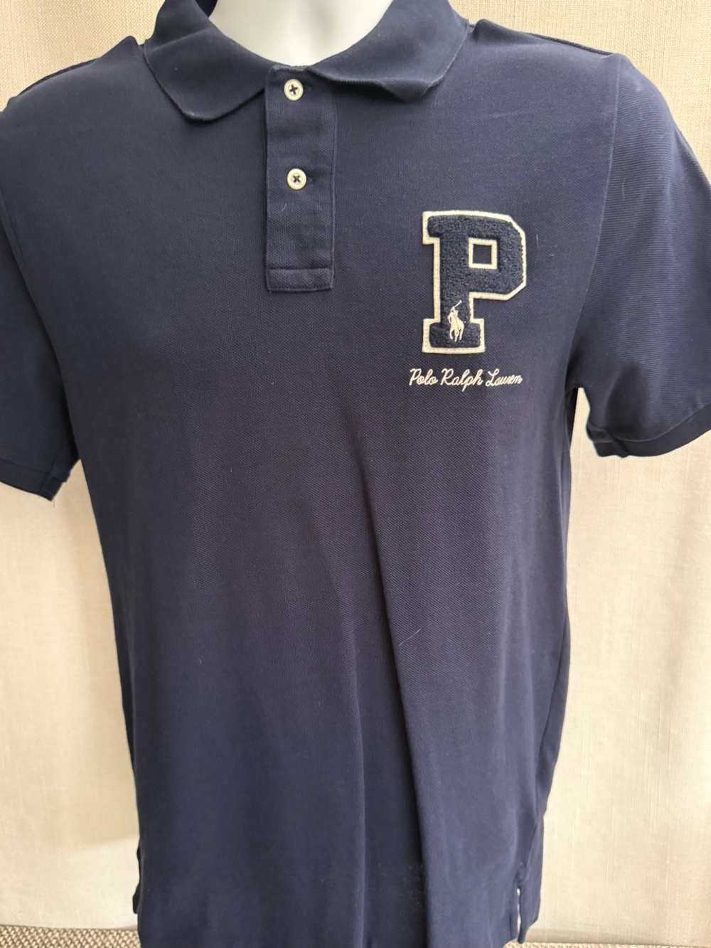 Polo by Ralph Lauren Boy's Navy Polo with 'P' Crest